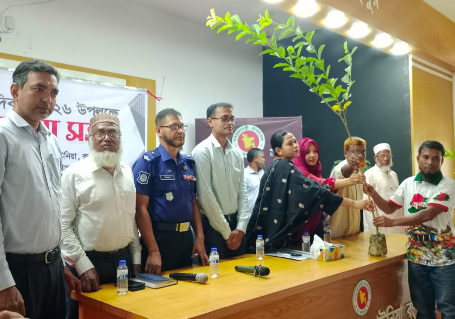 কাউনিয়ায় ১৬ জুলাই শহীদ দিবস পালন
