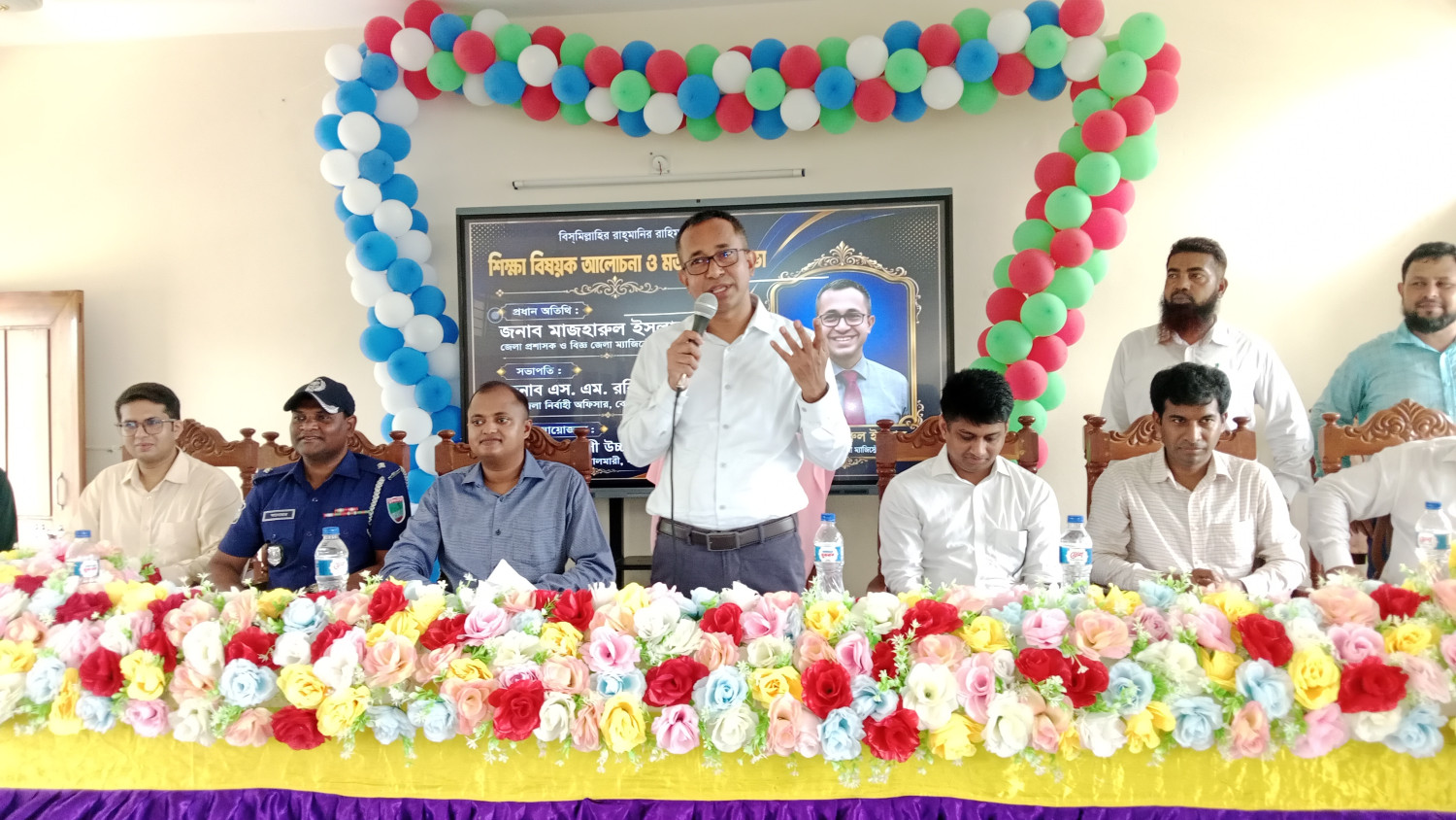 দুর্নীতির বিরুদ্ধে কঠোর অবস্থানে প্রশাসন : জেলা প্রশাসক মাজহারুল ইসলাম